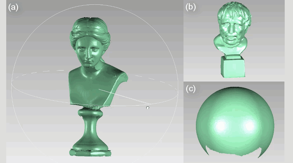 360° 3D reconstruction using a pair of planar mirrors