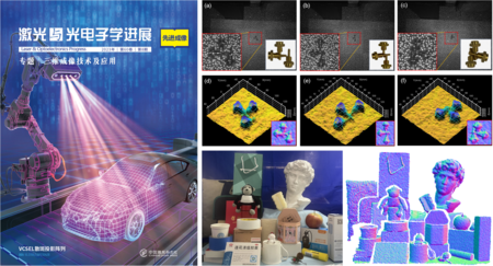 The speckle structured-light-based 3D imaging technology using VCSEL projection array realizes long-distance and high-precision 3D measurement with a large field of view, which can be applied to indus