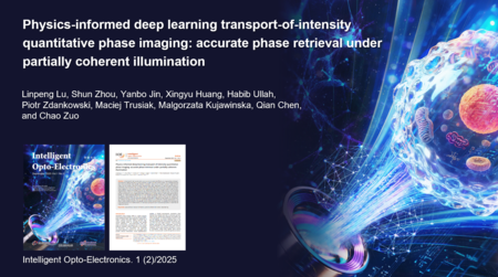 We present PDL-TIQPI, a physics-informed deep learning framework that unites physical models with deep learning to overcome the trade-off between accuracy and efficiency in partially coherent phase re